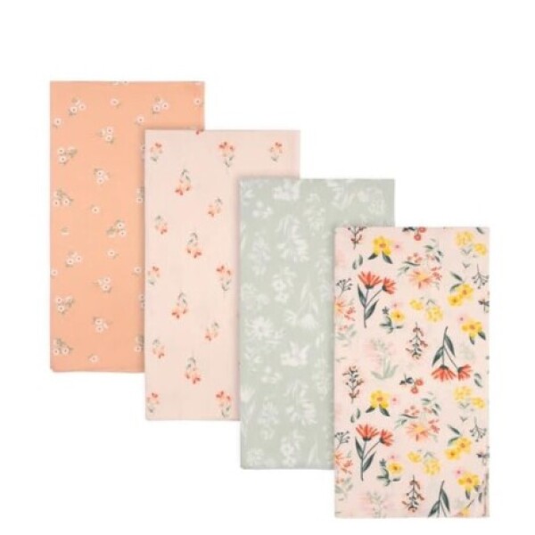 Set sabanas recibidores multifuncion gerber x4 wildflowers