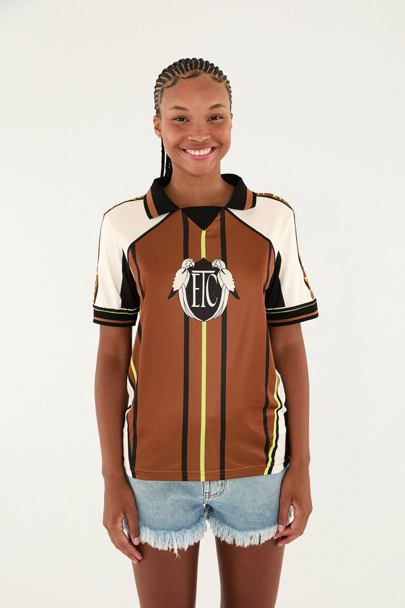 CAMISETA DEPORTIVA Marron