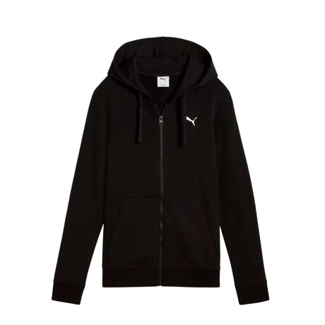 Campera de Hombre Puma Ess Full Zip Hoodie Fl Negro