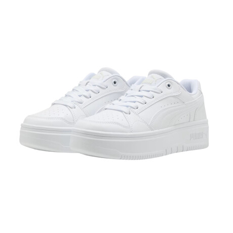 PUMA REBOUND FEMME LOW White