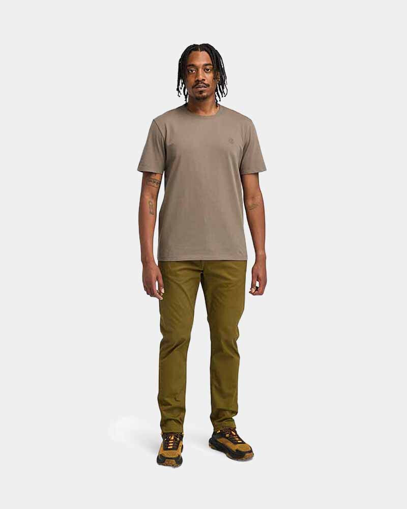 Polo US Chest Logo Short Sleeve Tee Hombre Chocolate Chip