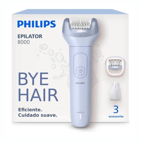 Depiladora Eléctrica Inalámbrica PHILIPS BRE708/00 En Seco Y Húmedo 3 Accesorios Depiladora Eléctrica Inalámbrica PHILIPS BRE708/00 En Seco Y Húmedo 3 Accesorios
