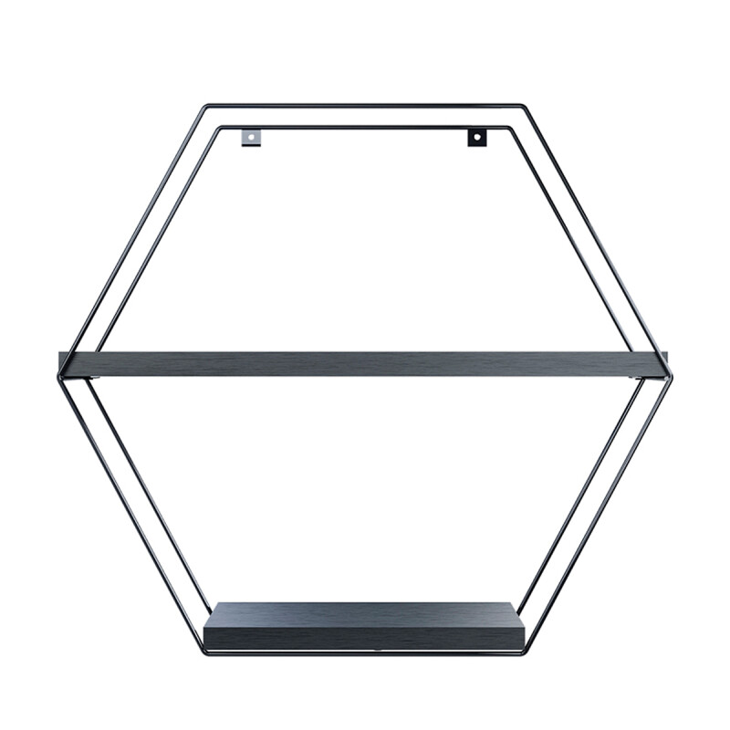 Estante hexagonal NEGRO