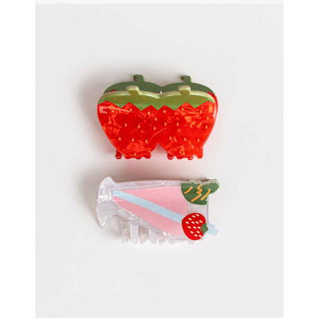 Broches Sets Foodie Combinacion Multicolor