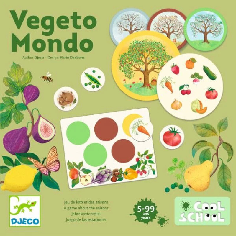 Juego de Mesa Vegeto Mondo Djeco Juego de Mesa Vegeto Mondo Djeco