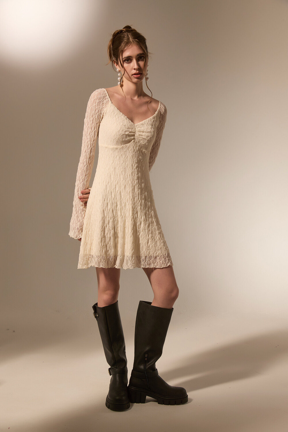 Vestido Wyros Marfil / Off White