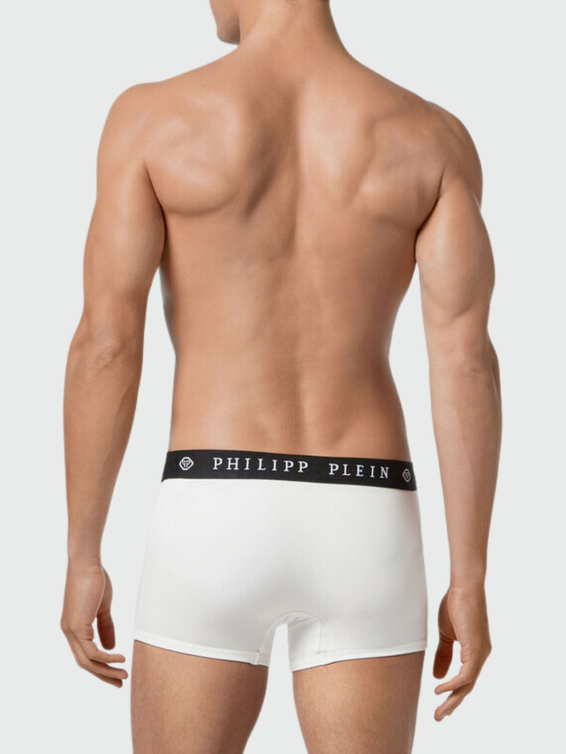 PHILIPP PLEIN - bipack de bóxers negros con calavera Blanco