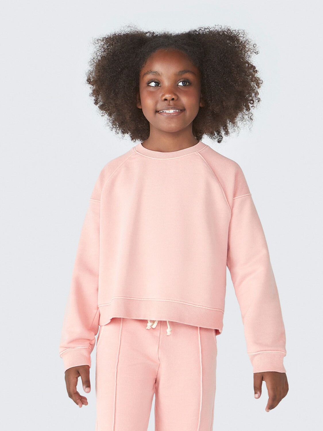 BUZO INFANTIL CON FELPA ROSA Hering