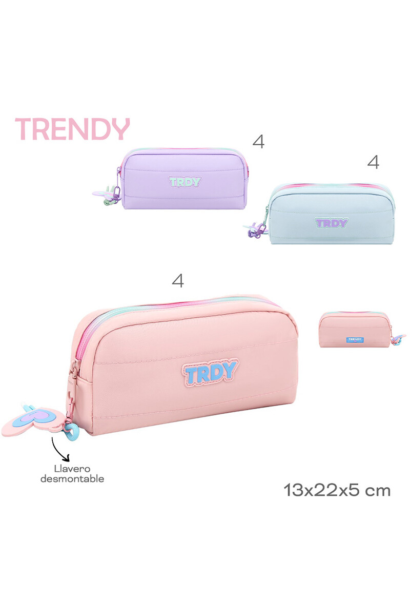 Cartuchera Trendy Rosado