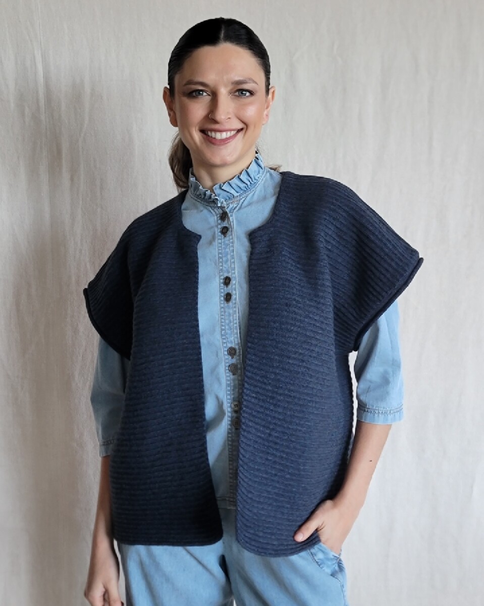 Chalecón Delfina - Azul Marino 