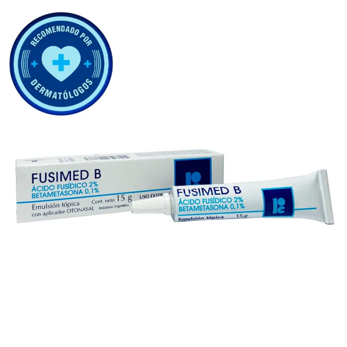 FUSIMED B EMULS. OTONASAL CJ X 15 GR. única