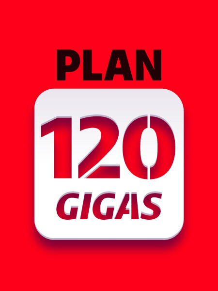 Plan 120 Gigas Plan 120 Gigas