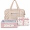 Set Mama Paseo Beige + Hampton Rosa