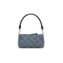 MARC JACOBS -THE QUILTED DENIM SNAPSHOT CONVERTIBLE SHOULDER BAG Azul