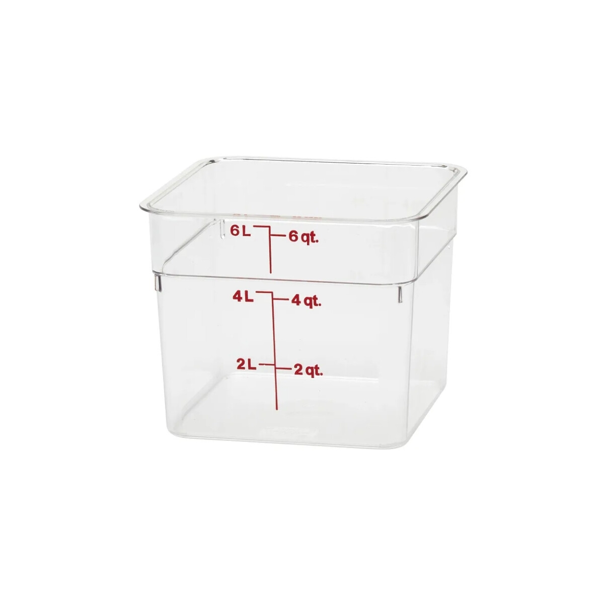 Recipiente Cuadrado Policarbonato 5,7 Litros 