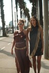 Tropical Glow Dress Chocolate