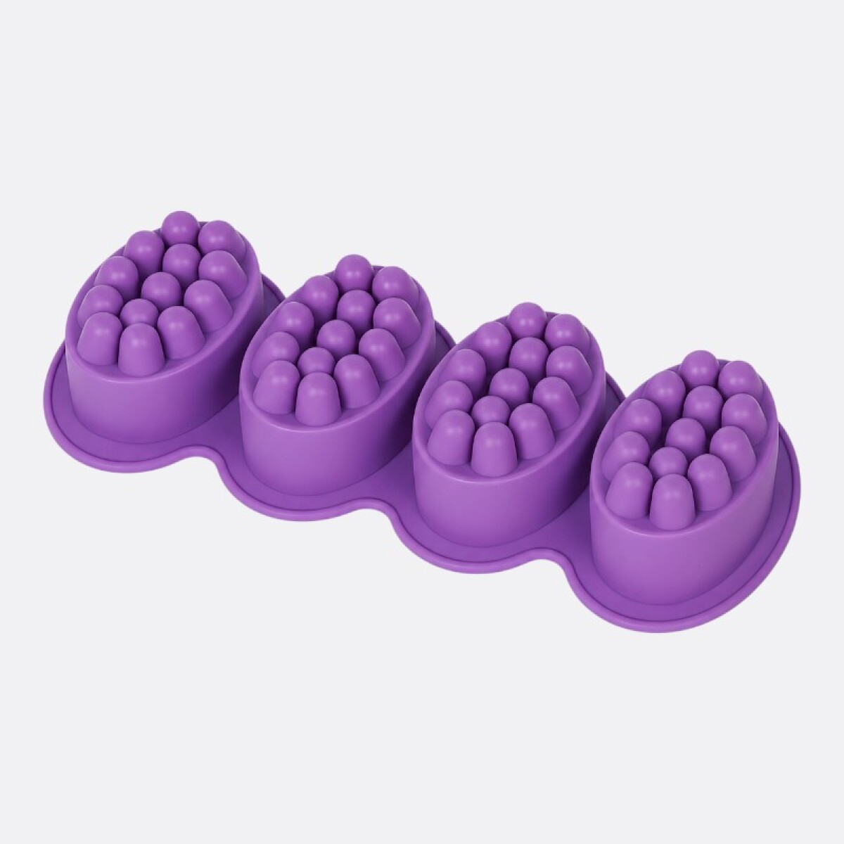 Moldes Para Hacer Jabones De Silicona x4 - Violeta 