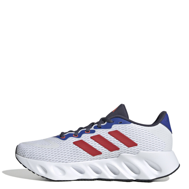 Championes de Hombre Adidas Switch Run Blanco - Azul - Rojo