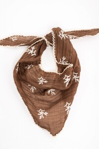 Bandana Bordados Chocolate