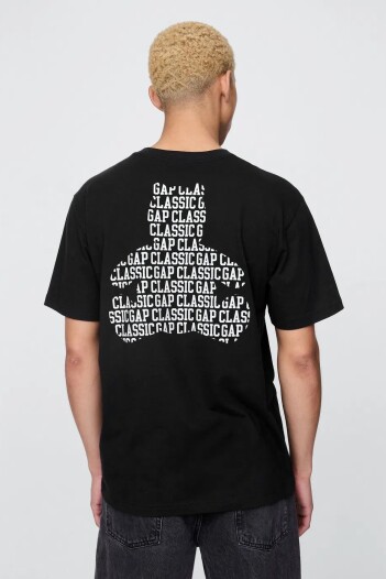 Remera Con Bolsillo Oso Brannan Hombre Black