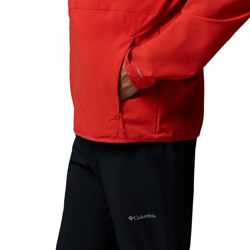 Campera Trailborne Hombre Super Sonic, Black
