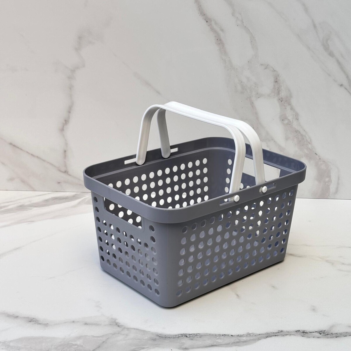 Canasto Organizador Polipropileno Alto 15cm x Ancho 20cm x Largo 27cm 