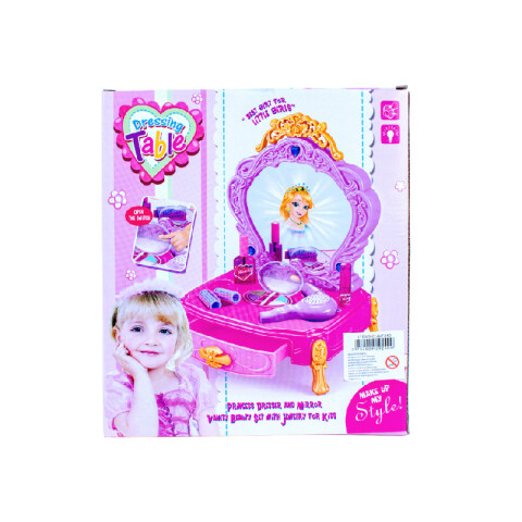 OUTLET Set de Belleza c/ aparador luz sonido 25*10*28cm Outlet Set De Belleza C/ Aparador Luz Sonido 25*10*28cm