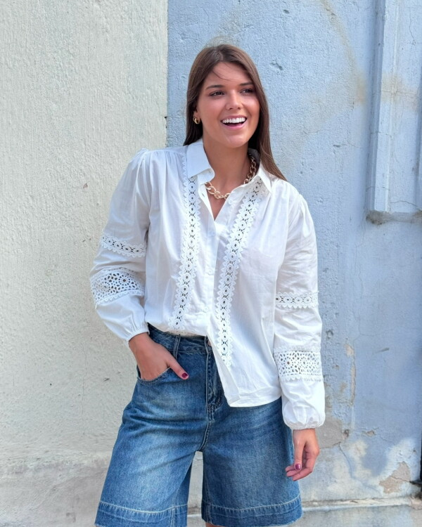 Camisa Francesca blanca