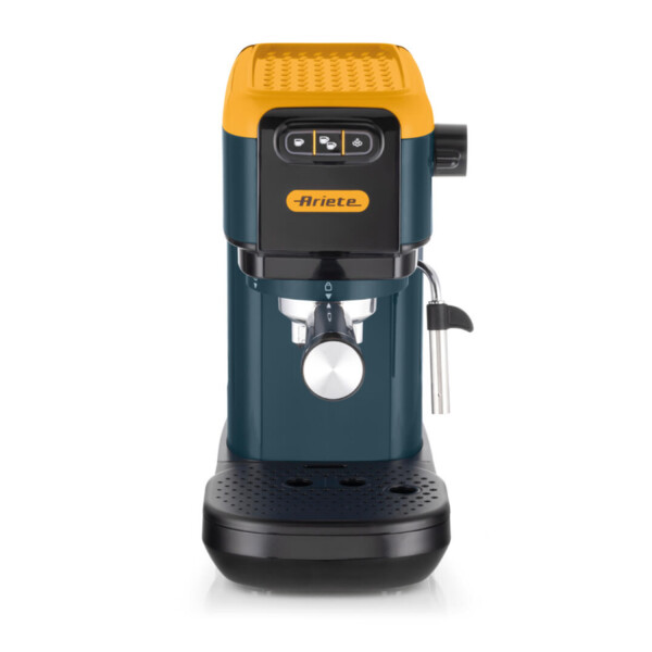 Cafetera Expresso Ariete 1399 Molido Y Capsulas AMARILLA