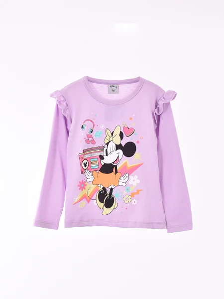 REMERA MINNIE MUSIC LILA