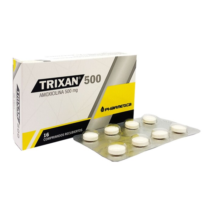 TRIXAN 500 MG. CJ X 16 COMP. REC. única