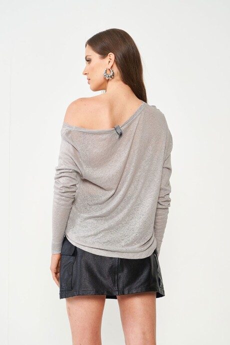 BLUSA VITA Gris