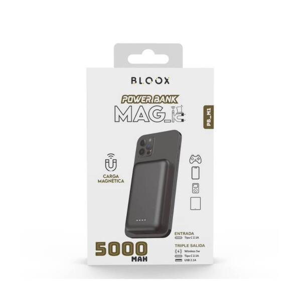 Powerbank Bloux Pb_m1 5.000 Mah POWER BANK BLOOX PB M1