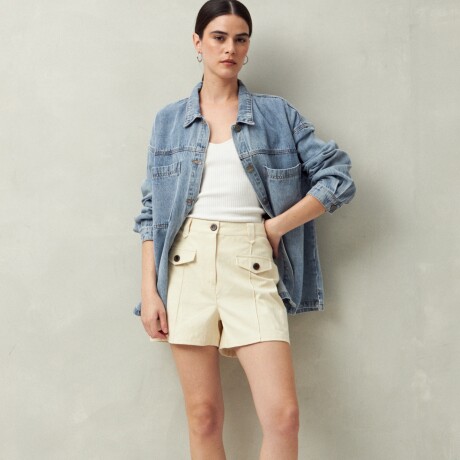 SHORT REESE Crudo