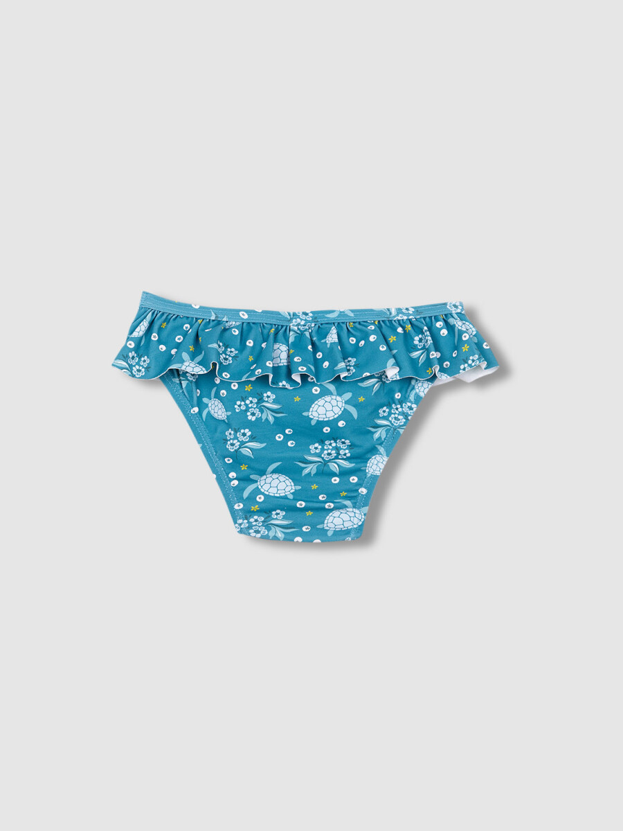 Culetin Estampado Tortugas Turquesa