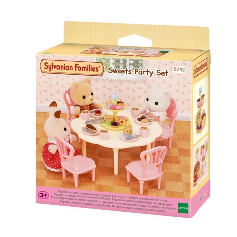 Sylvanian Families Fiesta Té Dulces Accesorios Ternurines Variante Modelo Dulces