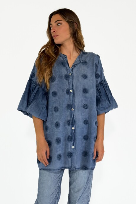 CAMISA BRUNATE Azul