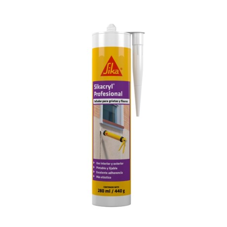 Sikacryl Profesional Blanco 280cc Sika Sikacryl Profesional Blanco 280cc Sika