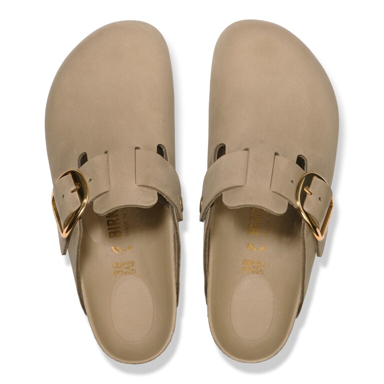 Zueco Boston Big Buckle LENB - Estrecho Tabaco