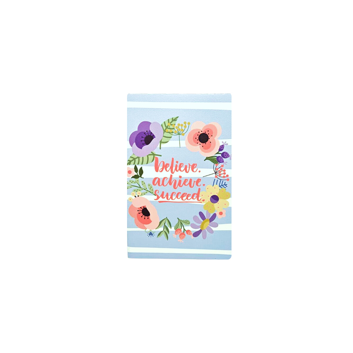 Cuaderno A5 frases y colores - Celeste 