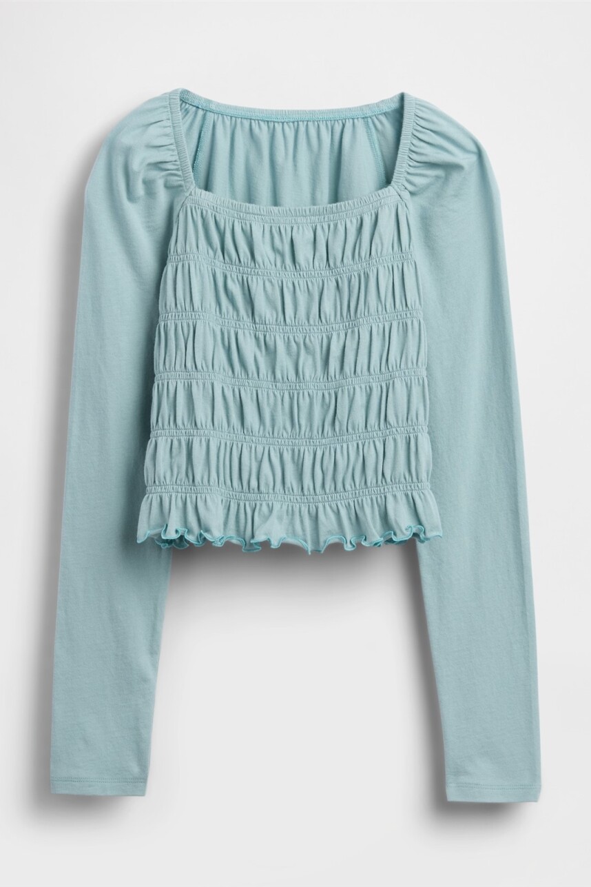 Top Smocked Niña Light Autumn