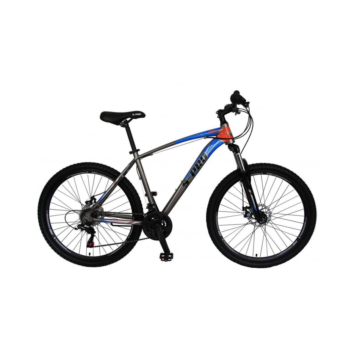 Bicicleta de Montaña S-PRO Zero 3 Man rodado 29 Shimano 21 cambios con freno de disco - Gris 