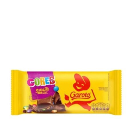 CHOCOLATE GAROTO (06)COLORES TABLETA 80 GRS CHOCOLATE GAROTO (06)COLORES TABLETA 80 GRS