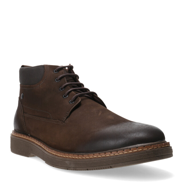 Bota de Hombre Democrata LOCK acordonada Marrón Café