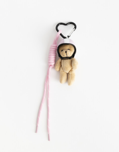 Llavero Cozy Llavero Y Bag Charm Oso - Combinacion Multicolor