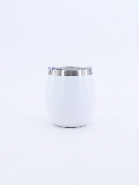 MATE ACERO INOXIDABLE BLANCO (V)