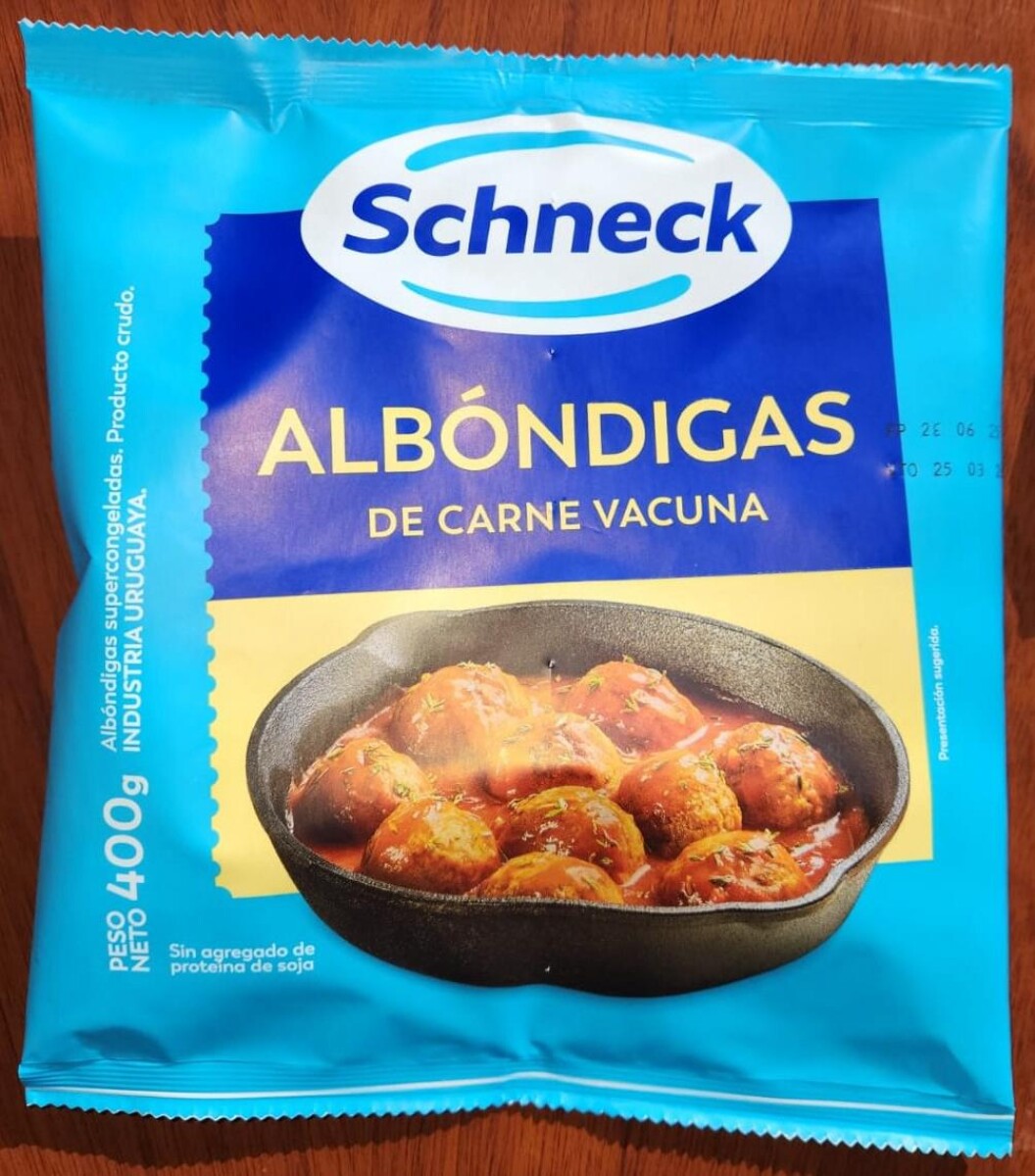 ALBONDIGA SCHNECK 400G 