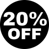20% OFF