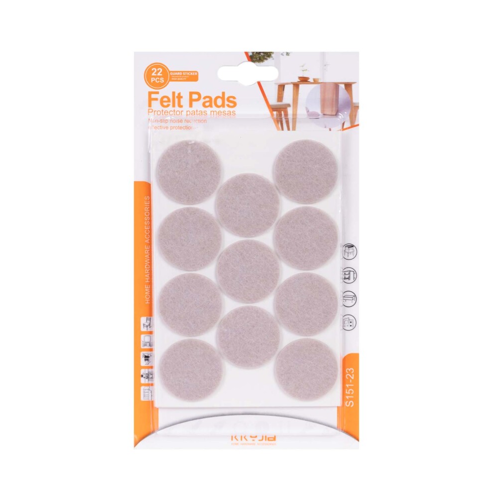 SET FIELTRO CIRCULAR GOMA-EVA GRIS S151-23