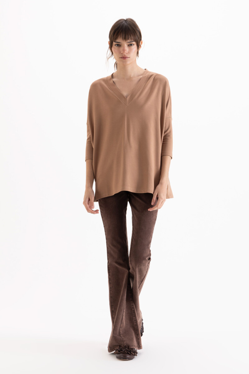 REMERA ANNE Camel